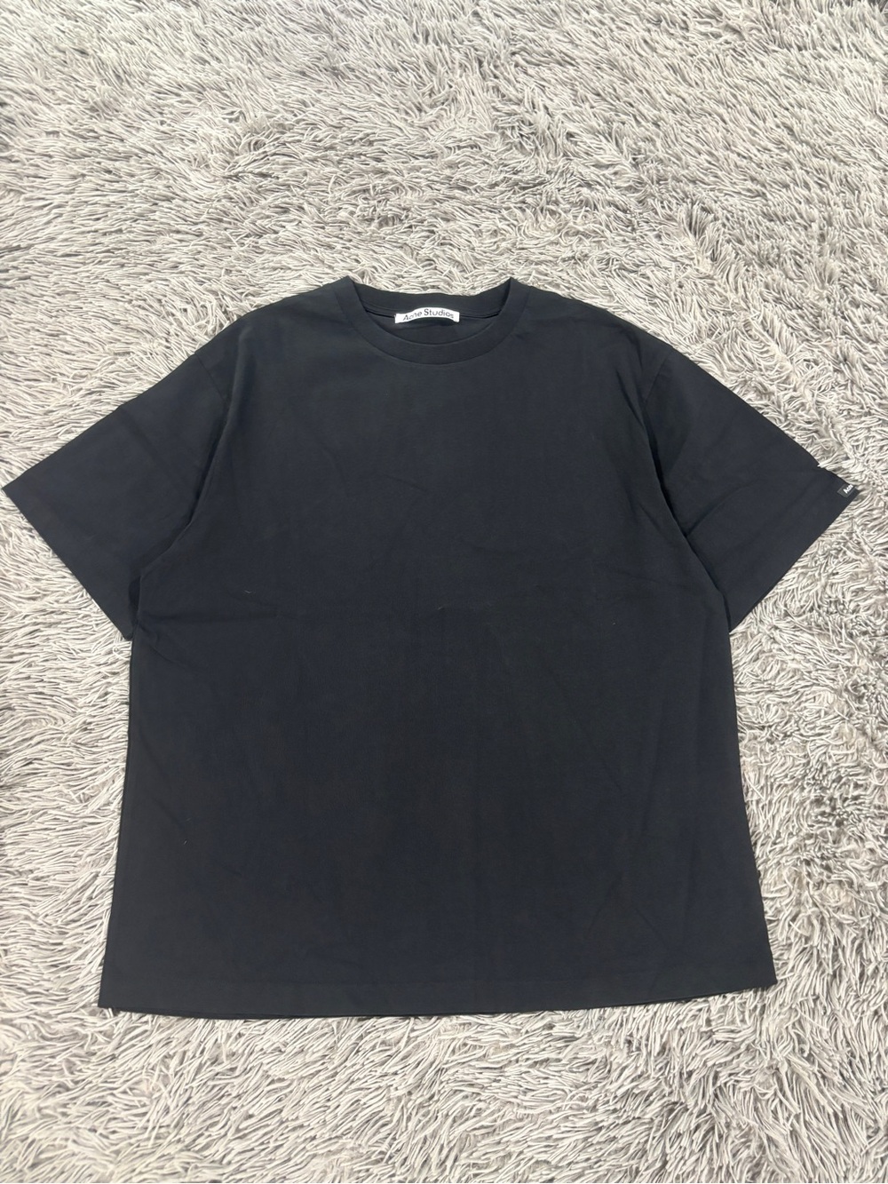 Acne Studios Cotton Tee - Black